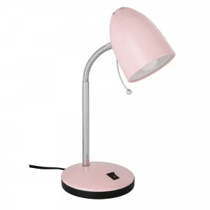 Eglo Lara Table Lamp (E27) Pink by Eglo, a Table & Bedside Lamps for sale on Style Sourcebook