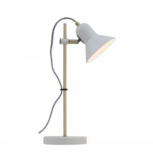 Telbix Corelli Adjustable Table Lamp (GU10) White by Telbix, a Table & Bedside Lamps for sale on Style Sourcebook