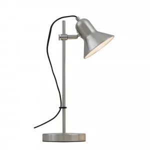 Telbix Corelli Adjustable Table Lamp (GU10) Nickel by Telbix, a Table & Bedside Lamps for sale on Style Sourcebook