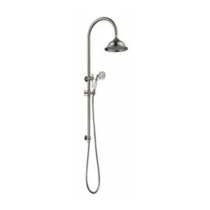 Modern National Bordeaux Twin Shower System Brushed Nickel by Modern National, a Shower Heads & Mixers for sale on Style Sourcebook