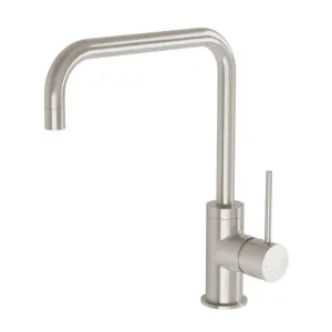 Phoenix Vivid Slimline Side Lever Sink Mixer 220mm Squareline - Brushed Nickel by PHOENIX, a Kitchen Taps & Mixers for sale on Style Sourcebook