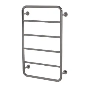 Phoenix Vivid Slimline Towel Ladder 800 x 500mm - Brushed Carbon by PHOENIX, a Towel Rails for sale on Style Sourcebook