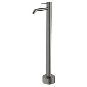 Caroma Liano II Freestanding Bath Filler Gunmetal by Caroma, a Bathroom Taps & Mixers for sale on Style Sourcebook