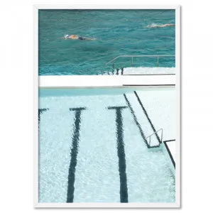 Bondi Icebergs Pool X - Art Print by Print and Proper, a Prints for sale on Style Sourcebook