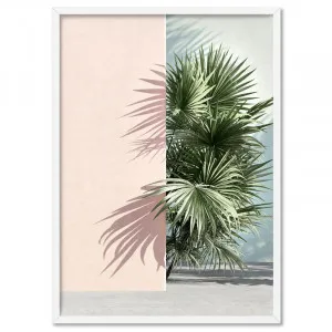 Hidden Palm Shadows - Art Print by Print and Proper, a Prints for sale on Style Sourcebook