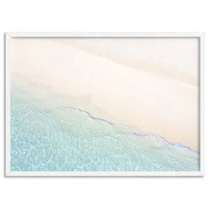 From Above | Whitehaven Beach - Art Print by Print and Proper, a Prints for sale on Style Sourcebook