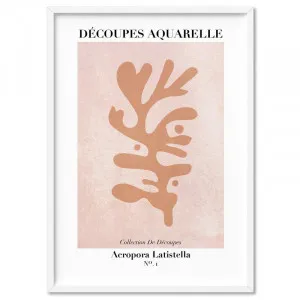Decoupes Aquarelle VIII - Art Print by Print and Proper, a Prints for sale on Style Sourcebook