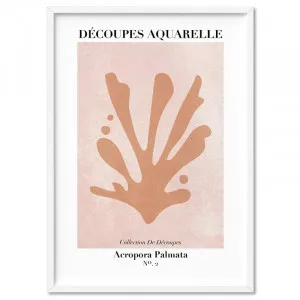 Decoupes Aquarelle VII - Art Print by Print and Proper, a Prints for sale on Style Sourcebook