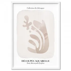 Decoupes Aquarelle III - Art Print by Print and Proper, a Prints for sale on Style Sourcebook