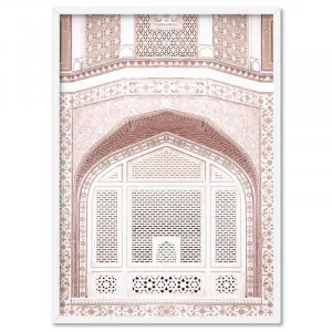 Pastel Dreams in the Amber Palace - Art Print by Print and Proper, a Prints for sale on Style Sourcebook