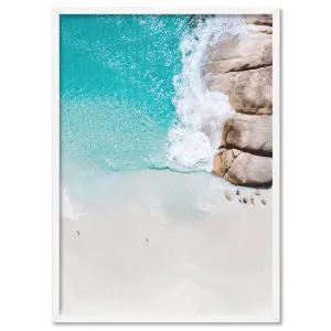 Little Beach Albany II - Art Print by Print and Proper, a Prints for sale on Style Sourcebook
