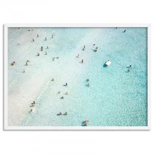 Aerial Summer Beach I - Art Print by Print and Proper, a Prints for sale on Style Sourcebook