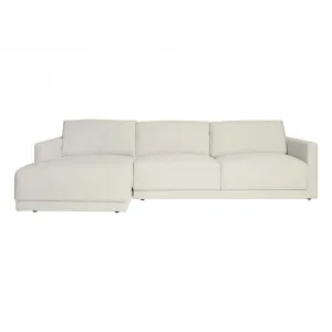 Haven California Ivory Chaise Sofa Left Facing - 3 Seater by James Lane, a Sofas for sale on Style Sourcebook