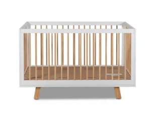 Aspen Cot - White/Natural by Mocka, a Cots & Bassinets for sale on Style Sourcebook