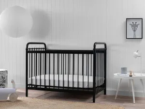 Sonata Cot - Black by Mocka, a Cots & Bassinets for sale on Style Sourcebook