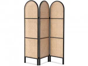 Southport Rattan Screen Divider - Black by Mocka, a Living for sale on Style Sourcebook