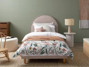 Imogen King Single Bed - Dusty Pink by Mocka, a Bed Heads for sale on Style Sourcebook