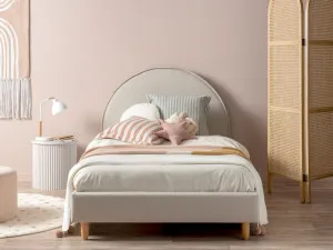 Imogen King Single Bed - Natural by Mocka, a Bed Heads for sale on Style Sourcebook