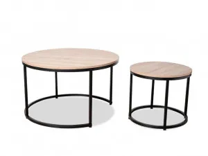 Vigo Nesting Coffee Tables - Black by Mocka, a Coffee Table for sale on Style Sourcebook