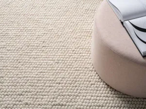 Beau Wool Blend Floor Rug - Large - Cream by Mocka, a Contemporary Rugs for sale on Style Sourcebook