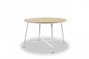 Reese 4 Seater Dining Table - White by Mocka, a Dining Tables for sale on Style Sourcebook