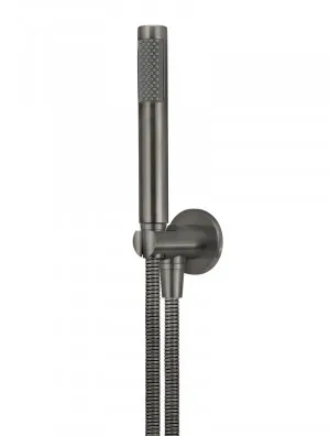 Meir | Shadow Round Hand Shower on Fixed Bracket by Meir, a Shower Heads & Mixers for sale on Style Sourcebook