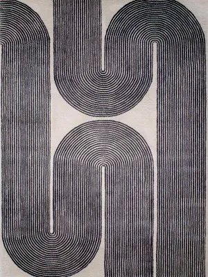 Viper Ink Rug | Charcoal by Rug Addiction, a Contemporary Rugs for sale on Style Sourcebook
