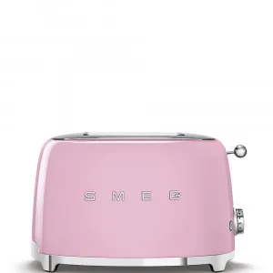 TOASTER 50's STYLE 2 SLICE PASTEL PINK by Smeg, a Small Kitchen Appliances for sale on Style Sourcebook