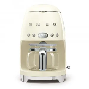 RETRO DRIP FILTER COFFEE MACHINE-CREAM by Smeg, a Small Kitchen Appliances for sale on Style Sourcebook