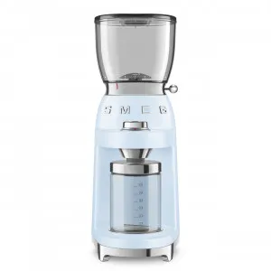 50's STYLE RETRO COFFEE GRINDER BLUE by Smeg, a Small Kitchen Appliances for sale on Style Sourcebook