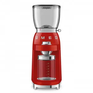 50's STYLE RETRO COFFEE GRINDER RED by Smeg, a Small Kitchen Appliances for sale on Style Sourcebook