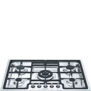 72cm Classic 5 Burner Gas C/Top Front Ctrl Ultra Low Profile by Smeg, a Cooktops for sale on Style Sourcebook