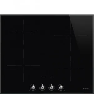 60cm 4 Zone Induction C/Top Knob Ctrl Bevel Edge by Smeg, a Cooktops for sale on Style Sourcebook