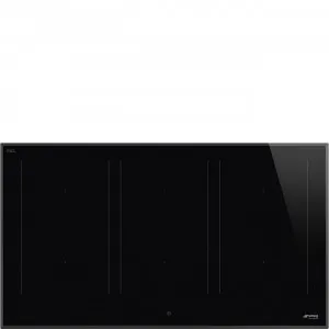 90cm 6 Zone Bridge Induction C/Top Touch Ctrl Bevel Edge by Smeg, a Cooktops for sale on Style Sourcebook