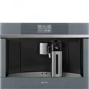 45cm Linea Built-in Coffee Machine - Silver by Smeg, a Espresso Machines for sale on Style Sourcebook