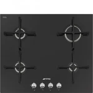 60cm Linea Gas/Ceramic Cooktop by Smeg, a Cooktops for sale on Style Sourcebook