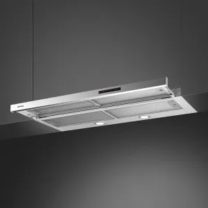 Deluxe 90cm Telecopic Rangehood with LED Lights S/S by Smeg, a Rangehoods for sale on Style Sourcebook