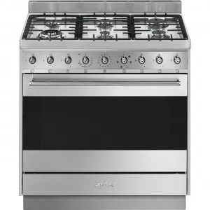90cm Classic Freestanding Cooker (6 Burners/7 Functions) - S by Smeg, a Cooktops for sale on Style Sourcebook