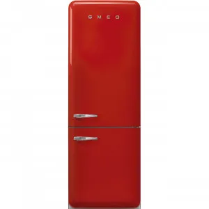 FAB Retro Refrigerator - Red Right Hand Hinge by Smeg, a Refrigerators, Freezers for sale on Style Sourcebook