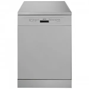 Silver Freestanding Dishwasher by Smeg, a Dishwashers for sale on Style Sourcebook
