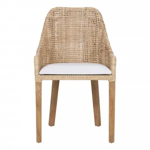 Tamba Dining Chair in Natural Rattan by OzDesignFurniture, a Dining Chairs for sale on Style Sourcebook