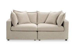 Haven Coastal 3 Seat Sofa, Beige, by Lounge Lovers by Lounge Lovers, a Sofas for sale on Style Sourcebook