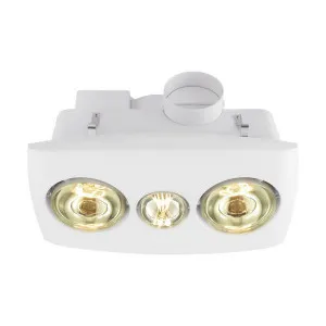 Eglo Vesuvius 2 Bathroom Heater Exhaust Fan Light by Eglo, a Exhaust Fans for sale on Style Sourcebook