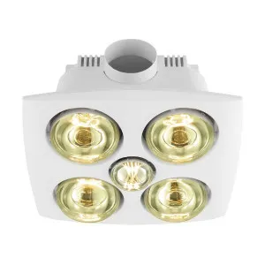 Eglo Vesuvius 4 Bathroom Heater Exhaust Fan Light by Eglo, a Exhaust Fans for sale on Style Sourcebook