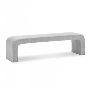 Harper Arch 160cm Bench Seat, Hail Grey by L3 Home, a Benches for sale on Style Sourcebook