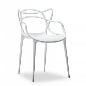 Set of 4 Replica Philippe Starck Masters Chairs, White by L3 Home, a Dining Chairs for sale on Style Sourcebook