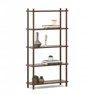 Rakk Tall Bookshelf, Light Walnut by L3 Home, a Bookshelves for sale on Style Sourcebook