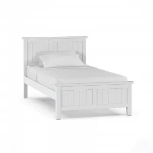 Snow King Single Kids Bed Frame, White by L3 Home, a Kids Beds & Bunks for sale on Style Sourcebook