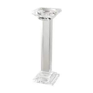 Leon Crystal Glass Candle Holder, Large by Florabelle, a Candle Holders for sale on Style Sourcebook