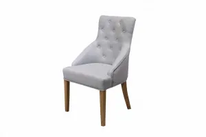 Leopold' Upholstered Linen Dining Chair by Style My Home, a Dining Chairs for sale on Style Sourcebook
